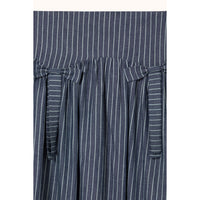 The Tiny Big Sister Light Navy Striped Skirt
