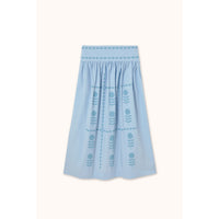 The Tiny Big Sister Blue Flowers Skirt