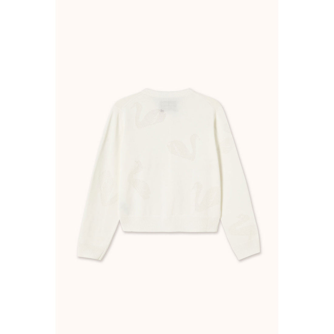 The Tiny Big Sister Off White Swans Lara Cardigan