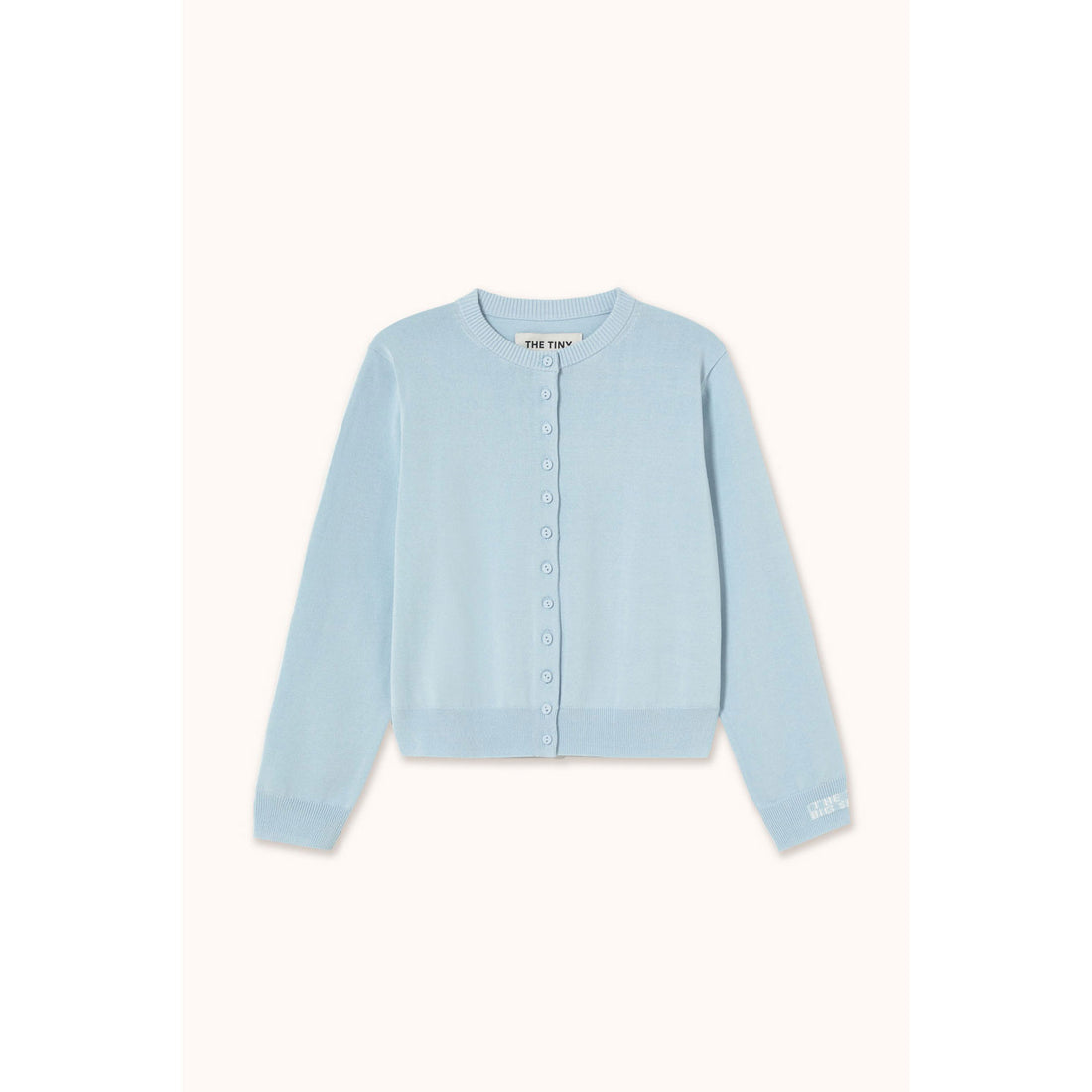 The Tiny Big Sister Pretty Blue Uttoned Cardigan