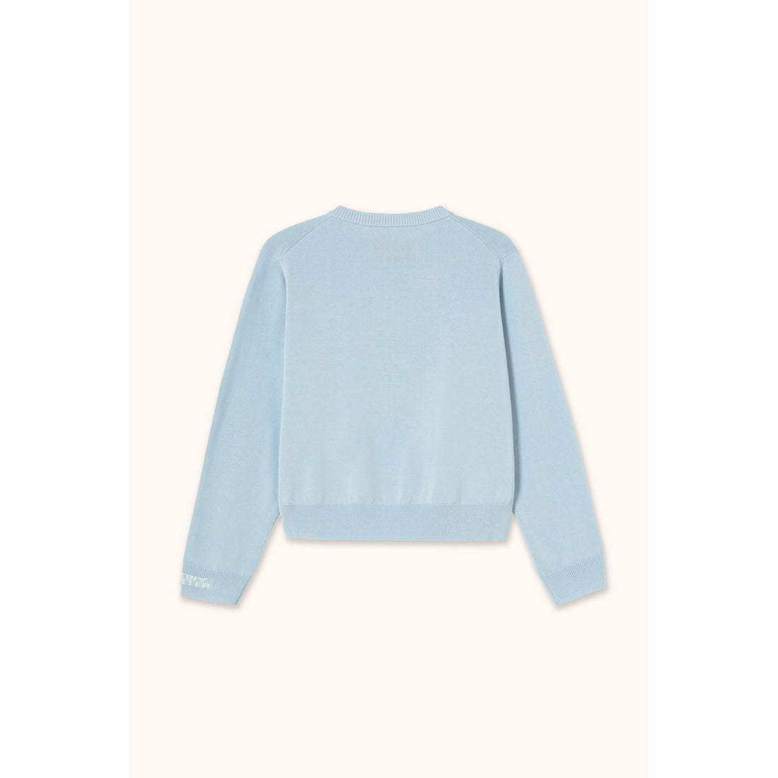 The Tiny Big Sister Pretty Blue Uttoned Cardigan