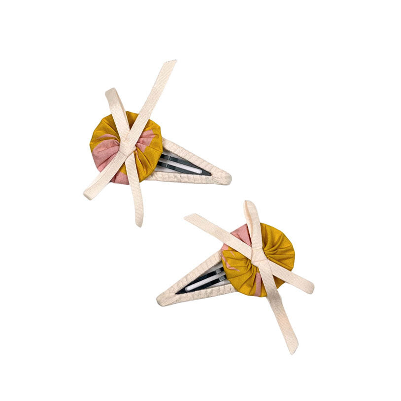 Tia Cibani Mango Mix Bloom Hair Clip Set
