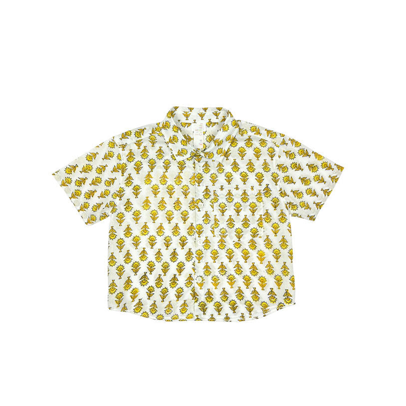 Tia Cibani Sun Oxford Short Sleeve Shirt