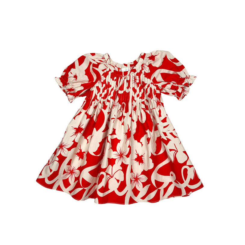 Tia Cibani Hibiscus Mix Fantasia Dress