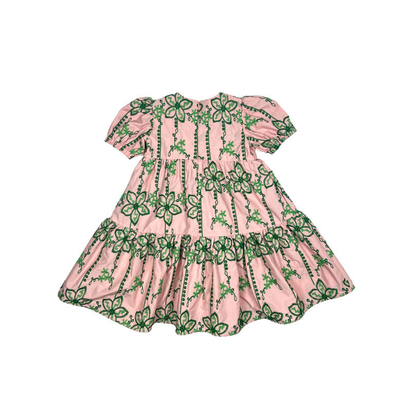 Tia Cibani Coral Mix Alexandra Dress