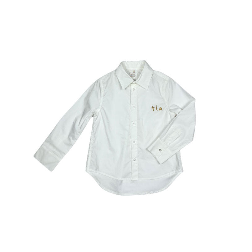 Tia Cibani Pearl Oxford Shirt