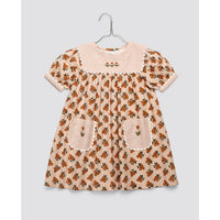 Little Cotton Clothes Marigold Floral Winnie Dress