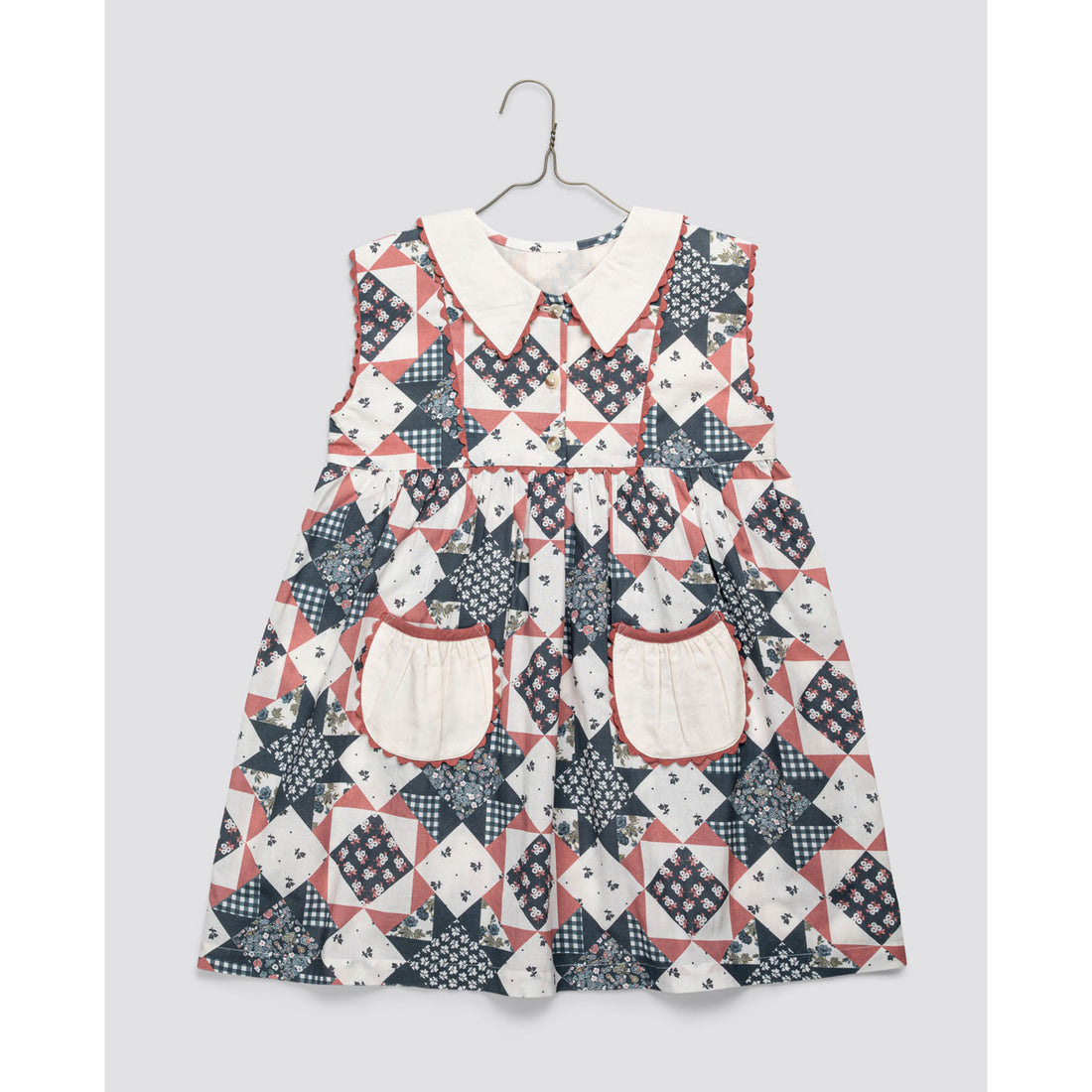 Little Cotton Clothes Patchwork Floral Olivia Dress