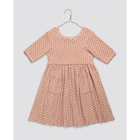 Little Cotton Clothes Tulip Floral June Pointelle Dress