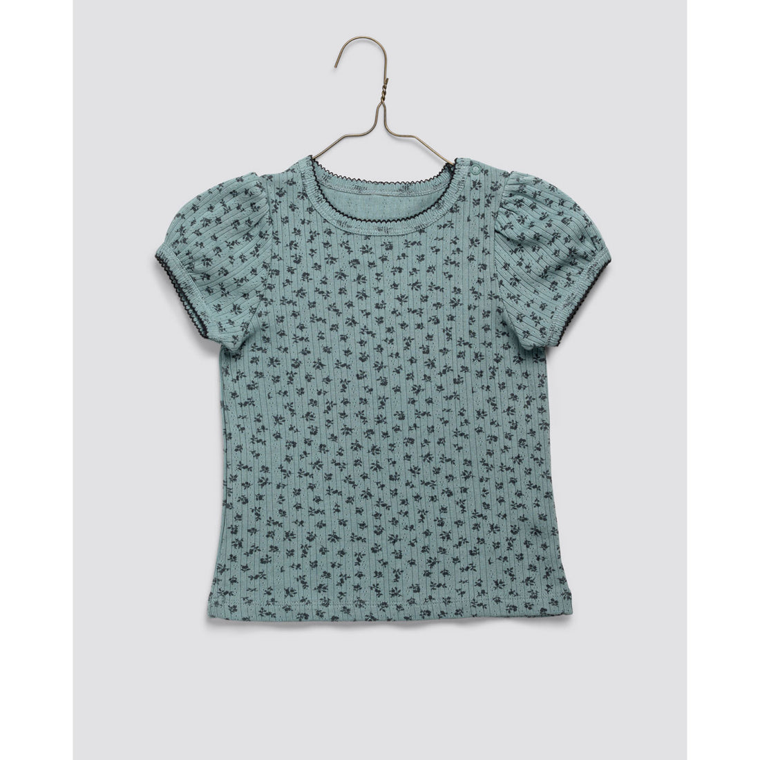 Little Cotton Clothes Cowslip Floral Pointelle T-Shirt