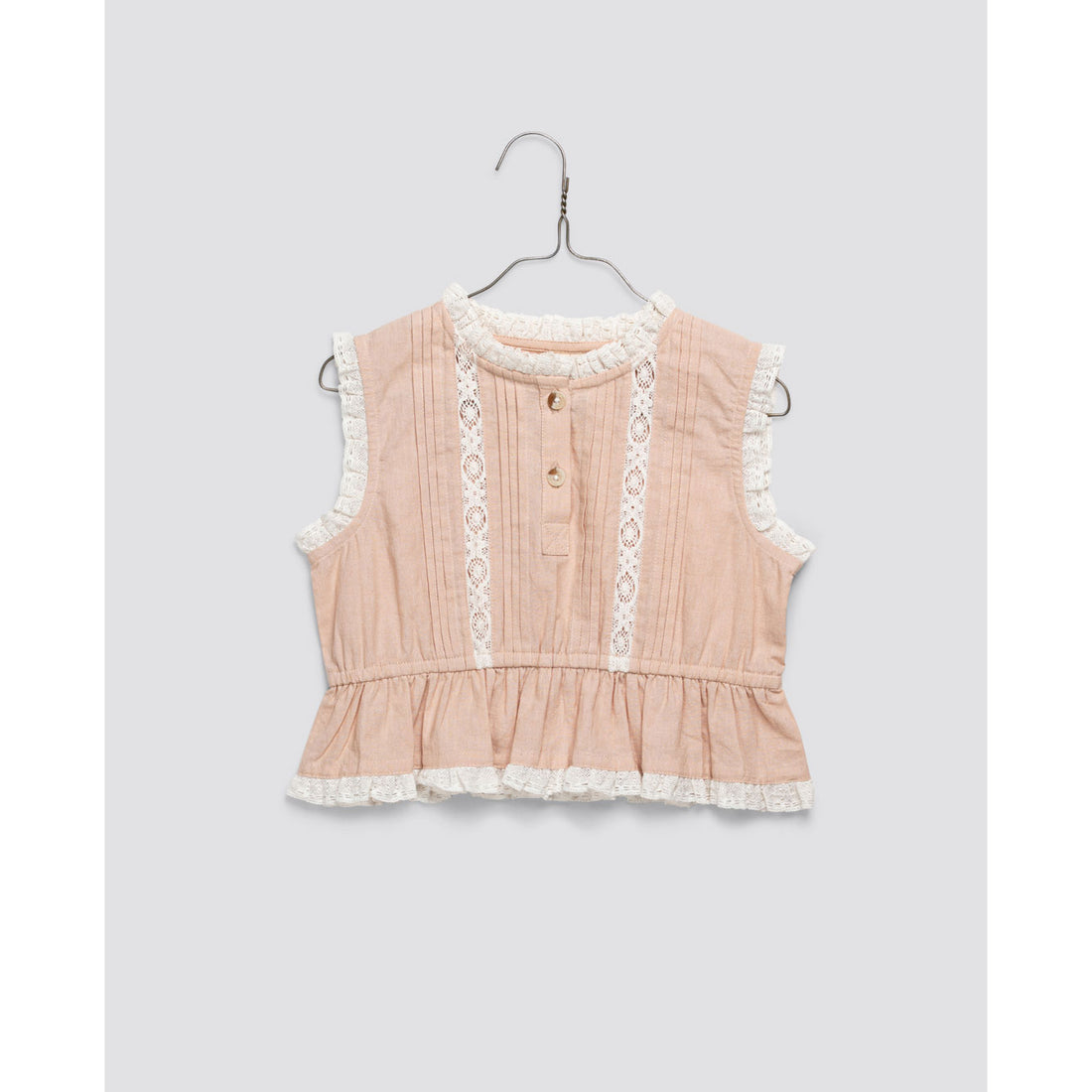 Little Cotton Clothes Powder Fay Blouse