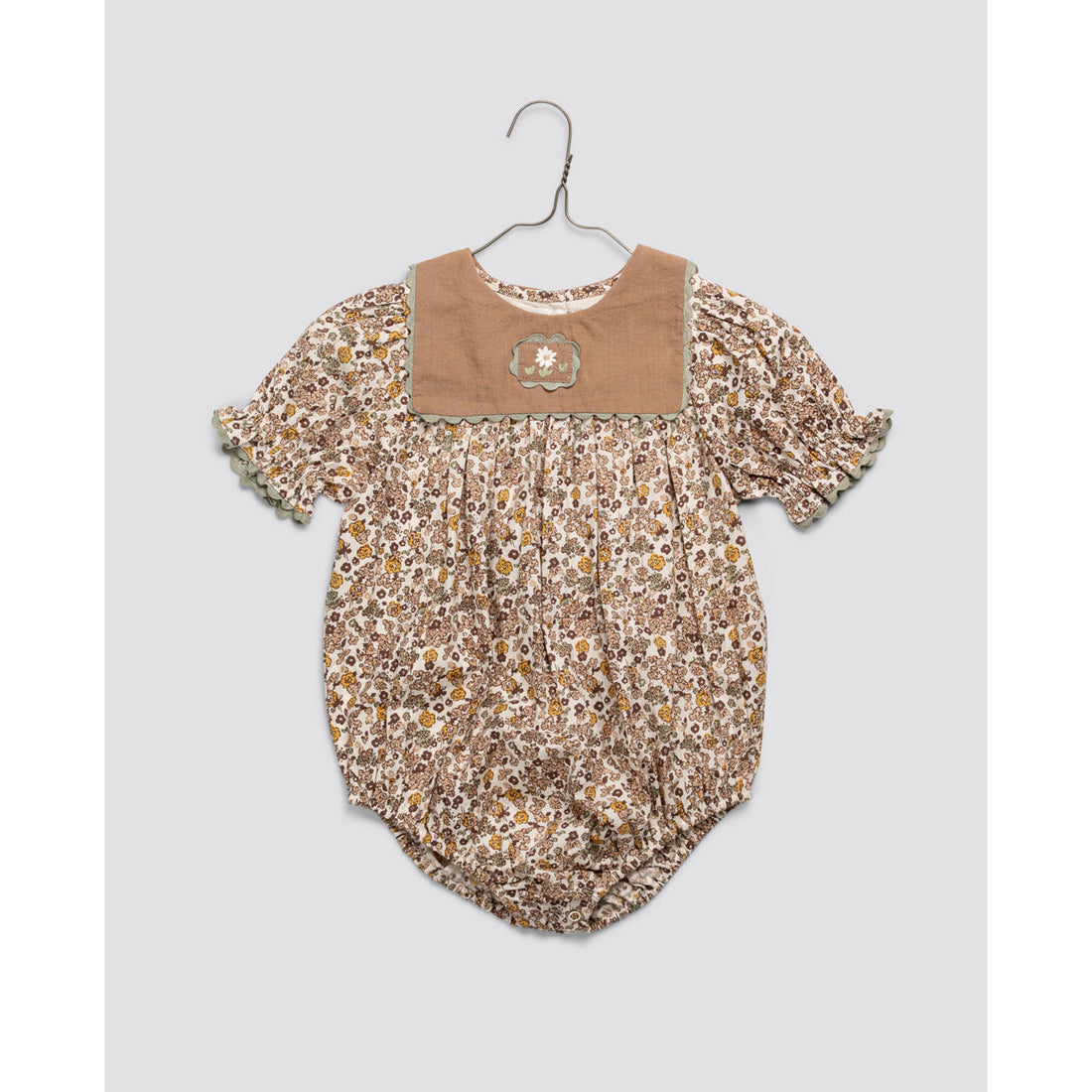 Little Cotton Clothes Yarrow Floral Emille Romper
