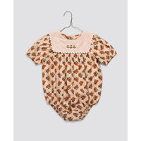 Little Cotton Clothes Marigold Floral Ivy Romper