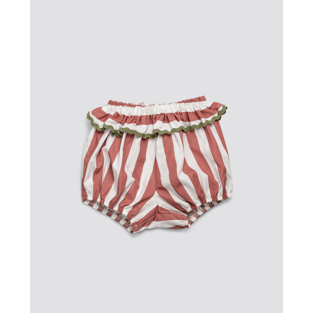 Little Cotton Clothes Raspberry Stripe Frilly Bloomers