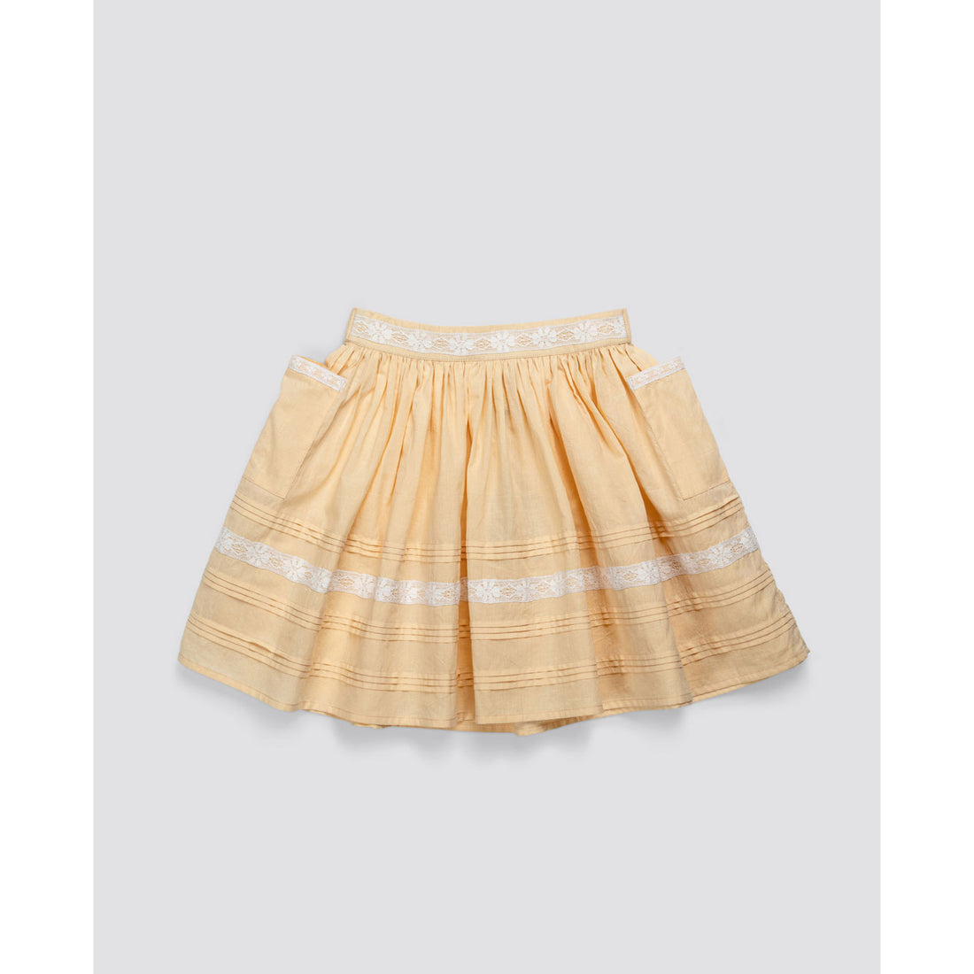 Little Cotton Clothes Butter Yellow Ira Skirt