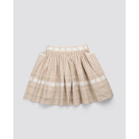 Little Cotton Clothes Straw Check Ira Skirt