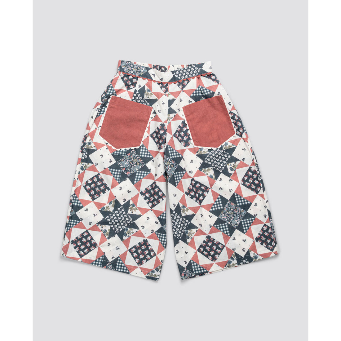 Little Cotton Clothes Patchwork Floral Molly Trousers