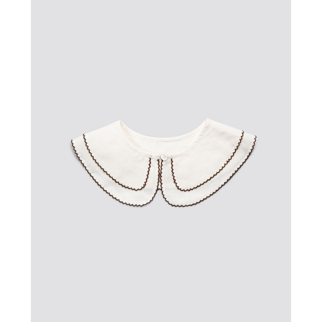 Little Cotton Clothes Double Layer Collar