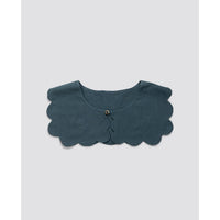Little Cotton Clothes Pier Blue Scalloped Collar