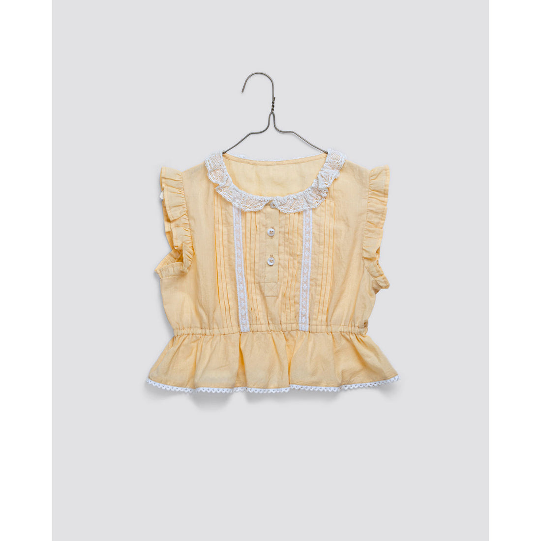 Little Cotton Clothes Butter Yellow Freya Blouse
