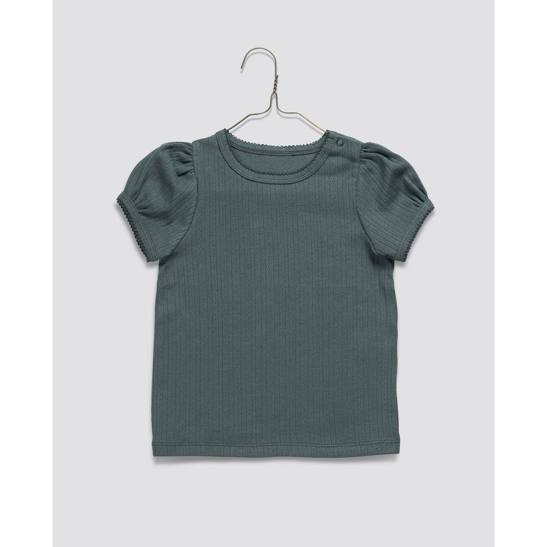 Little Cotton Clothes Storm Pointelle T-Shirt