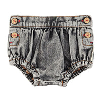 Piupiuchick Washed Black Denim Baby Shorties