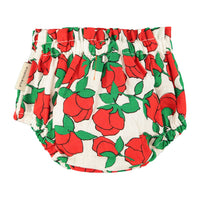 Piupiuchick Ecru/Red Roses Print Bloomers