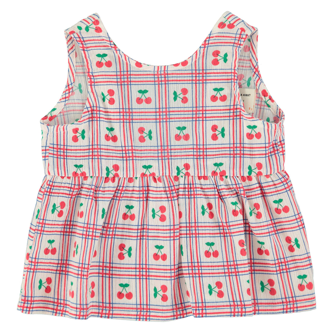 Piupiuchick Ecru Cherries All Over Top