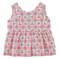 Piupiuchick Ecru Cherries All Over Top