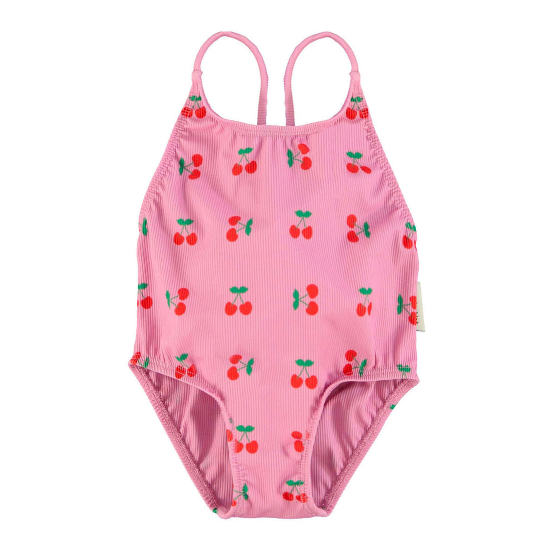 Piupiuchick Pink Cherries All Over Swimsuit