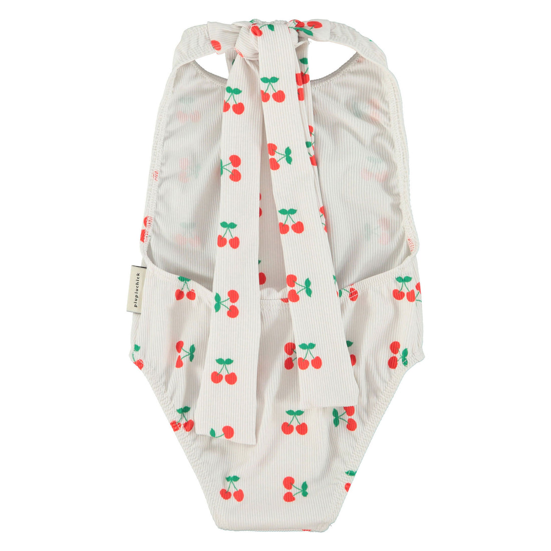 Piupiuchick Ecru Cherries Swimsuit