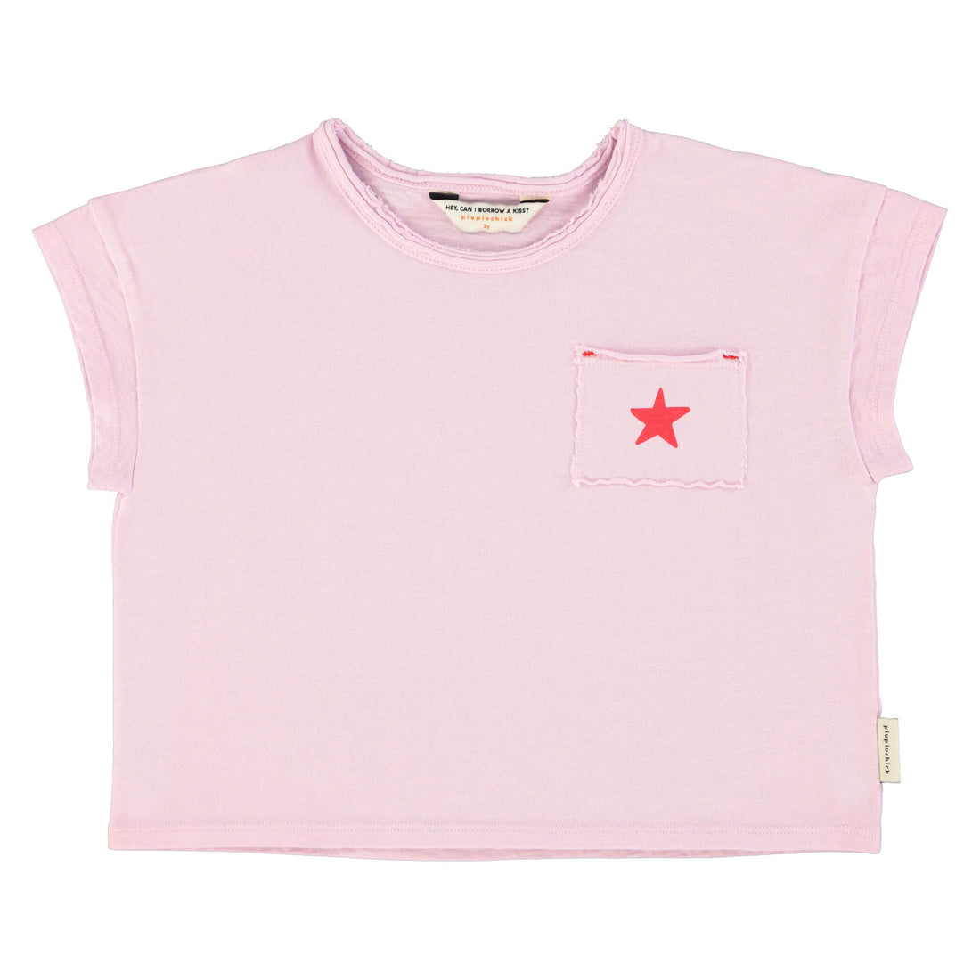 Piupiuchick Lilac "A" Print T-Shirt