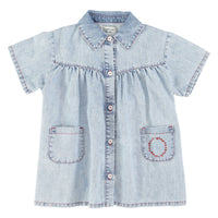 Piupiuchick Blue/Light Denim Dress