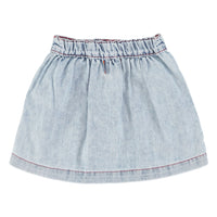 Piupiuchick Blue/Light Denim Skirt