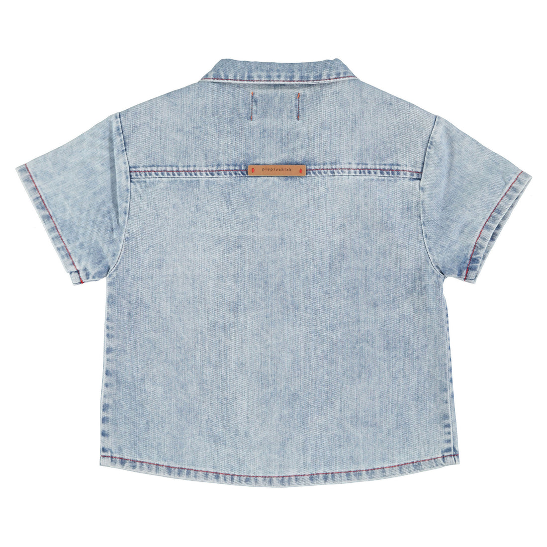 Piupiuchick Blue/Light Denim Hawaiian Shirt