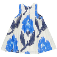 Pink Chicken Blue Ikat Jaipur Dress