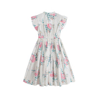 Cera Una Volta Pink Roses Delphine Dress