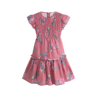 Cera Una Volta Pink Flowers  Ester Dress