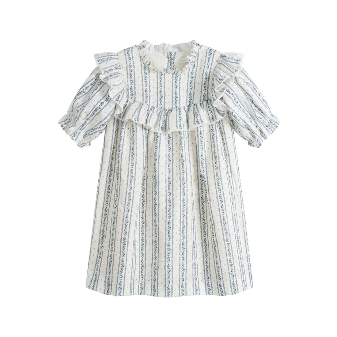 Cera Una Volta Blue Stripes Raffaella Dress