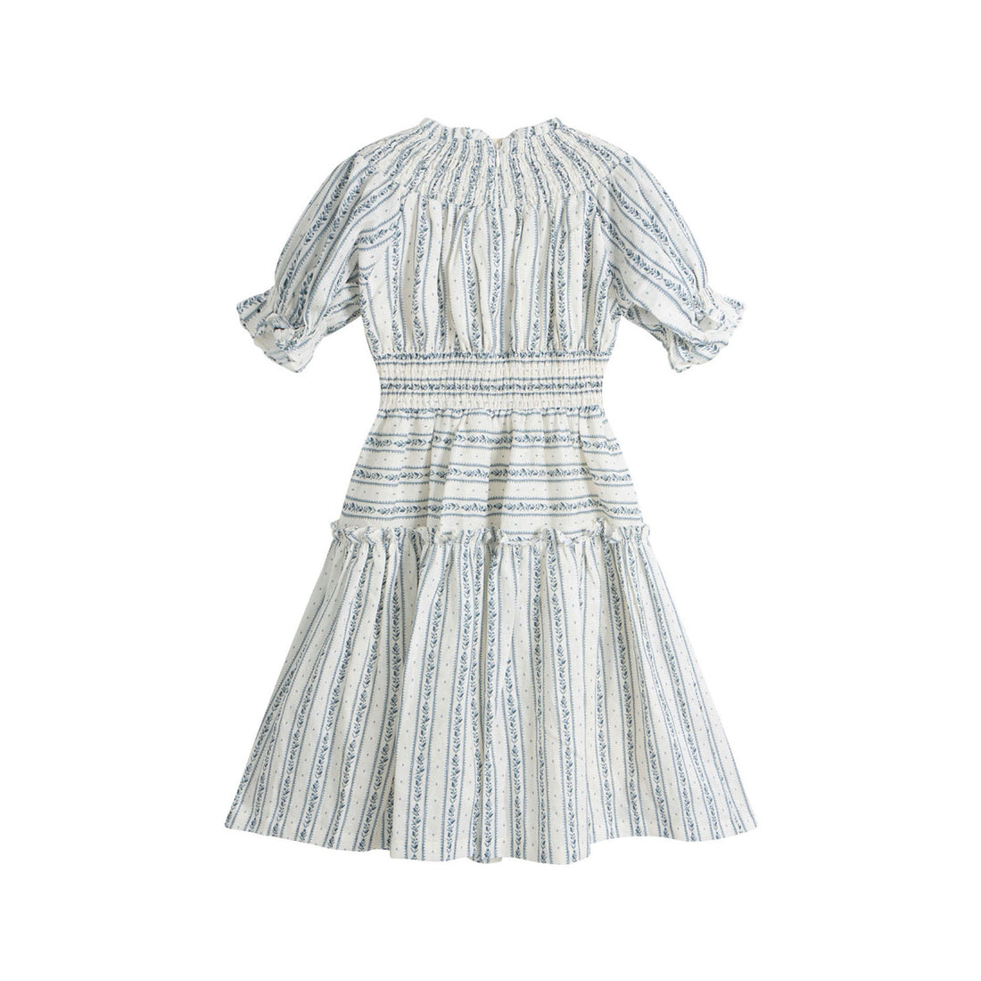 Cera Una Volta Blue Stripes Evelina Dress