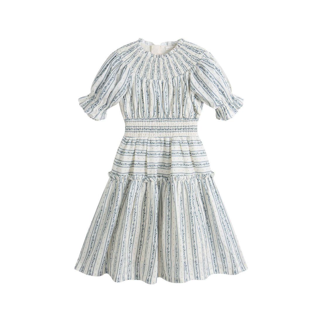 Cera Una Volta Blue Stripes Evelina Dress
