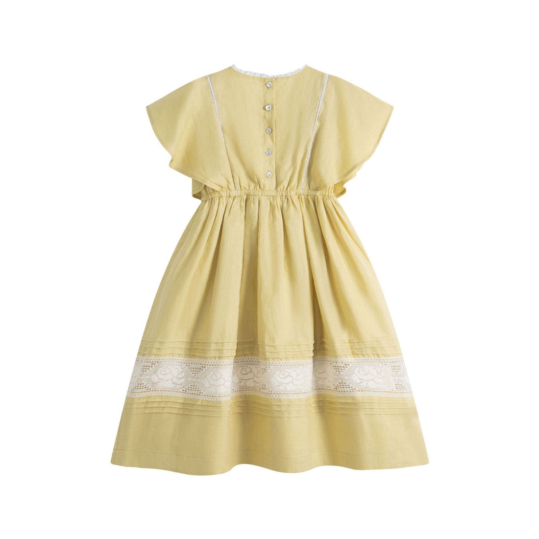 Cera Una Volta Yellow Emilie Dress