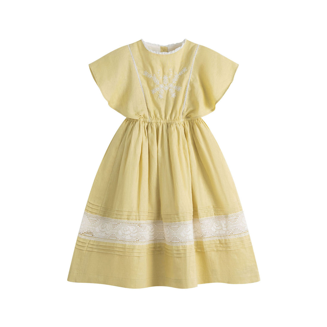 Cera Una Volta Yellow Emilie Dress