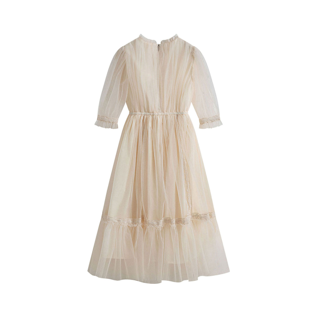 Cera Una Volta Cream Donna Dress