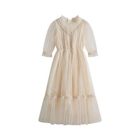 Cera Una Volta Cream Donna Dress