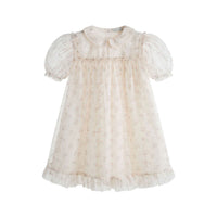 Cera Una Volta Cream Flower Deborah Dress