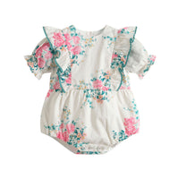Cera Una Volta Pink Roses Nina Romper