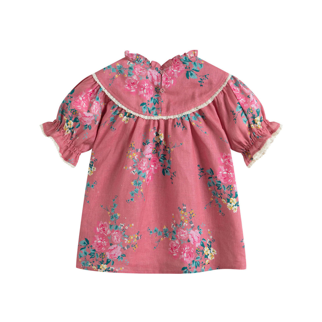 Cera Una Volta Pink Flowers Kaya Shirt