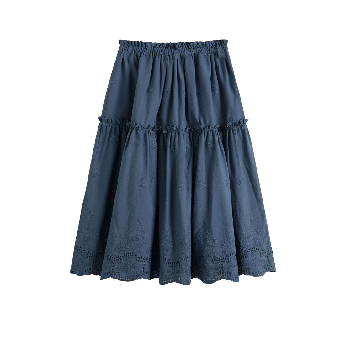 Cera Una Volta Dusty Blue Patricia Skirt