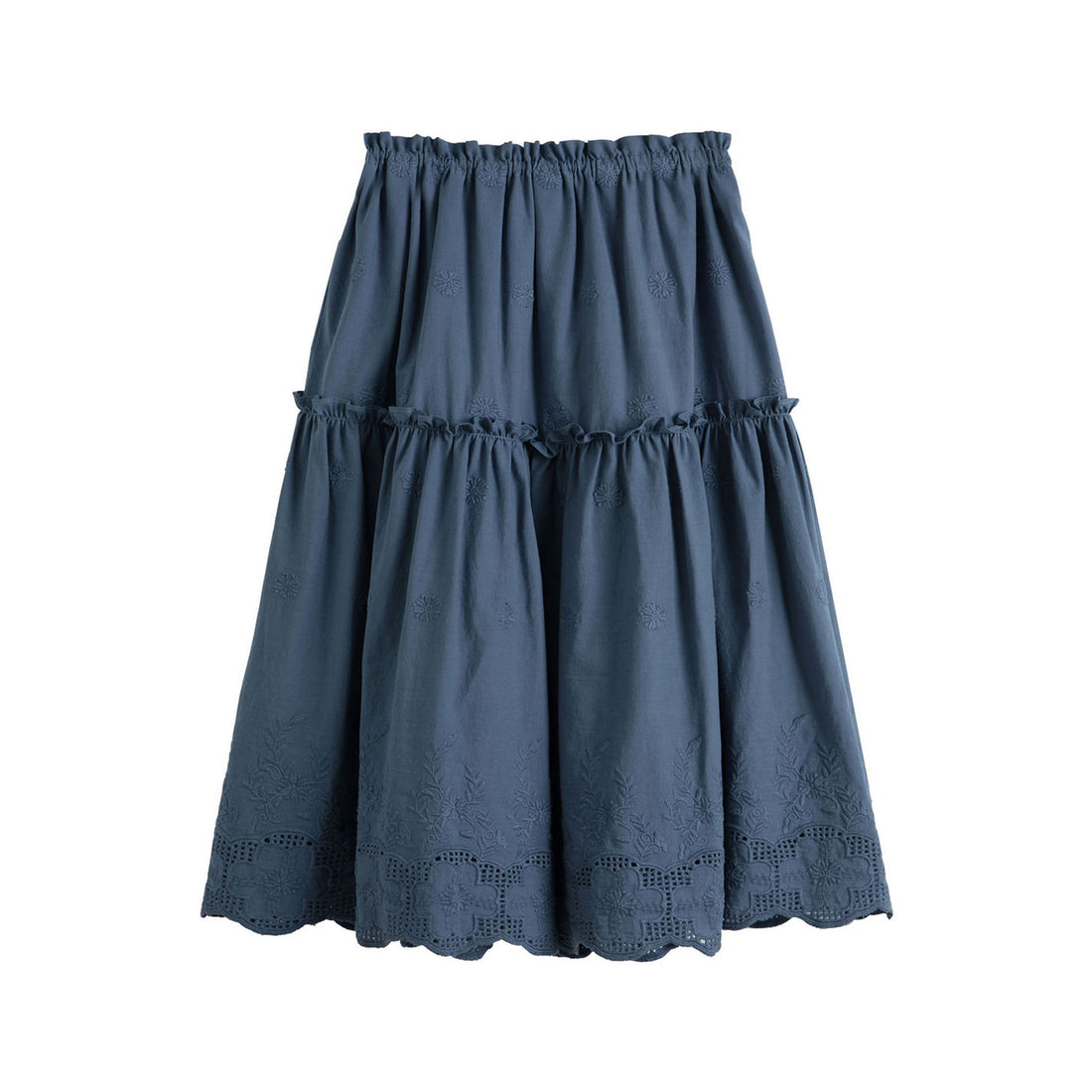 Cera Una Volta Dusty Blue Patricia Skirt